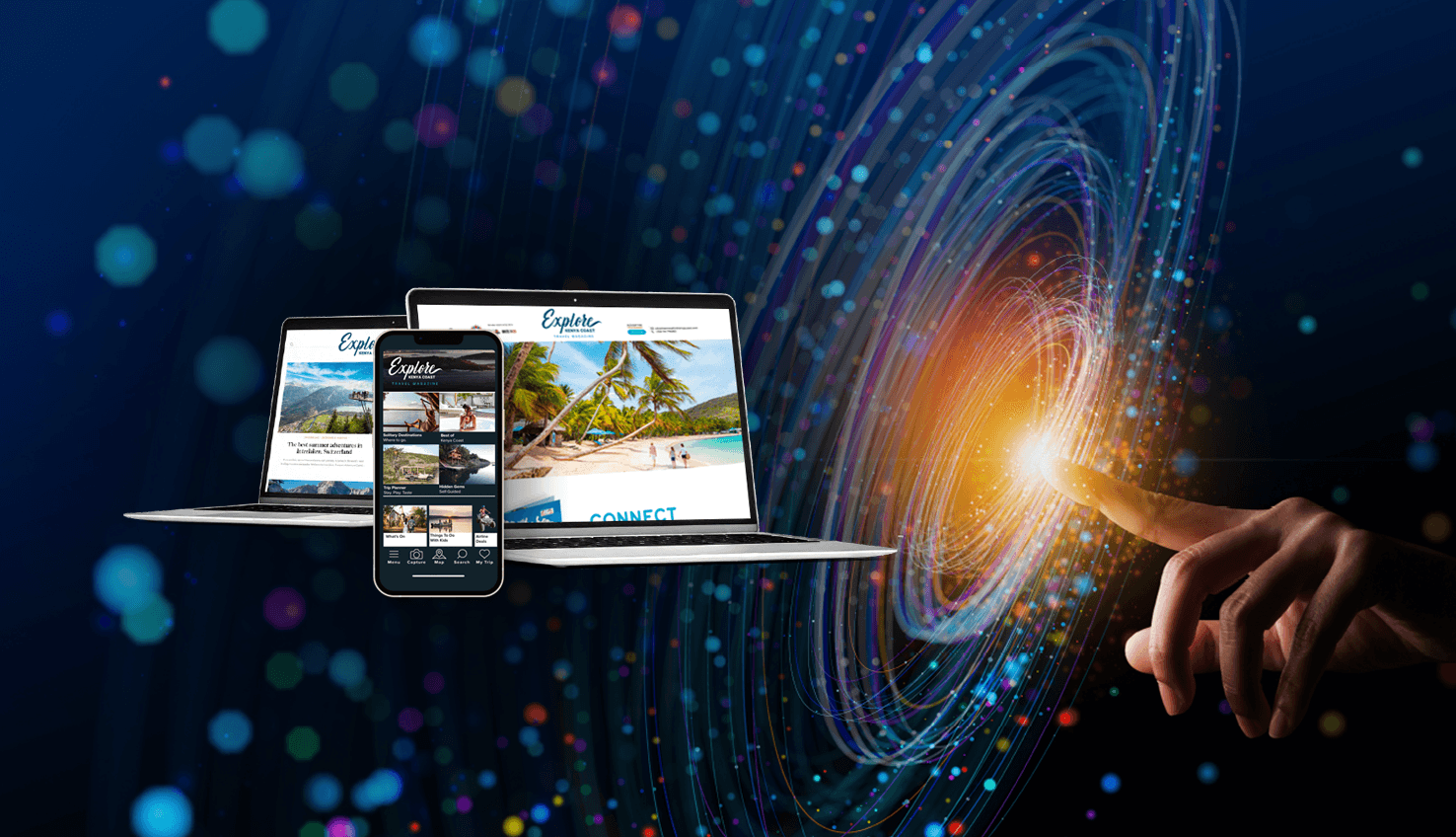 Delivering an inspiring, user-friendly immersive digital experiences.